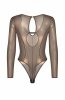 Obsessive Soranna Long Sleeved Teddy body damskie tył